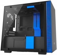 Photos - Computer Case NZXT H200 blue