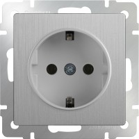 Photos - Socket Werkel WL09-SKGS-01-IP44 silver