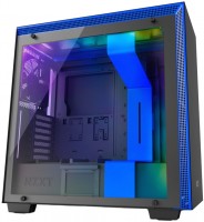 Photos - Computer Case NZXT H700i blue