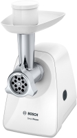 Photos - Meat Mincer Bosch SmartPower MFW2510W white