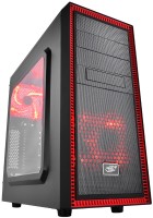 Photos - Computer Case Deepcool Tesseract red