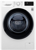 Photos - Washing Machine LG F4J5TN9W white