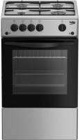 Photos - Cooker Beko FFSG 42012 S silver