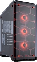 Photos - Computer Case Corsair Crystal 570X RGB red