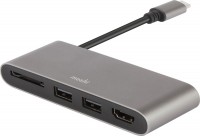 Photos - Card Reader / USB Hub Moshi USB-C Multimedia Adapter 