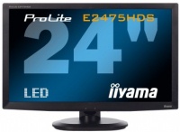 Photos - Monitor Iiyama ProLite E2475HDS 24 "  black