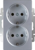 Photos - Socket Werkel WL06-SKG-02-IP20 chrome