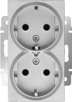 Photos - Socket Werkel WL09-SKG-02-IP20 silver