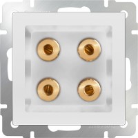 Photos - Socket Werkel WL01-AUDIOx4 white