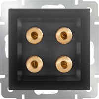 Photos - Socket Werkel WL08-AUDIOx4 black