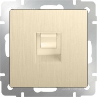 Photos - Socket Werkel WL10-RJ-45 golden