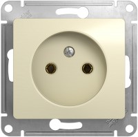 Photos - Socket Schneider Glossa GSL000241 beige