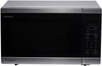 Photos - Microwave Sharp R 3950RST stainless steel