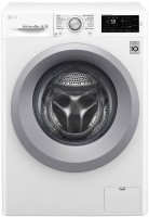 Photos - Washing Machine LG F4TURBO9S white