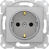 Photos - Socket Schneider Sedna SDN3000160 gray