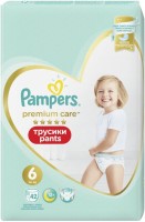 Photos - Nappies Pampers Premium Care Pants 6 / 42 pcs 