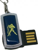 Photos - USB Flash Drive Uniq Zodiak Mini Aquarius 64Gb 