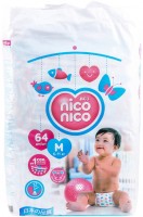 Photos - Nappies Nico Nico Diapers M / 64 pcs 