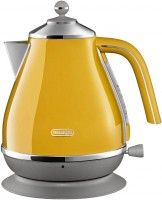 Electric Kettle De'Longhi Icona Capitals KBOC 2001.Y yellow