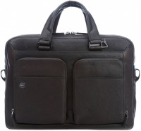 Photos - Laptop Bag Piquadro Black Square CA2849B3 15 "