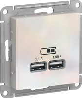 Photos - Socket Schneider AtlasDesign ATN000433 chrome