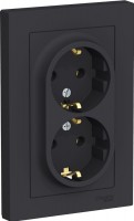 Photos - Socket Schneider AtlasDesign ATN001024 black