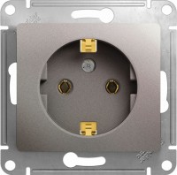 Photos - Socket Schneider Glossa GSL001243 gray