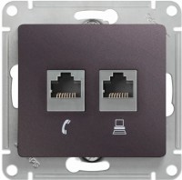 Photos - Socket Schneider Glossa GSL001485 purple