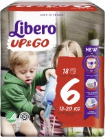 Photos - Nappies Libero Up and Go 6 / 18 pcs 