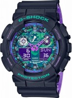Photos - Wrist Watch Casio G-Shock GA-100BL-1A 