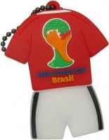Photos - USB Flash Drive Uniq Football Uniform Brasil 2014 8 GB