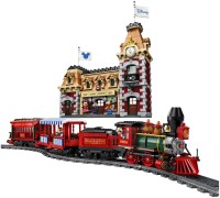 Photos - Construction Toy Lego Disney Train and Station 71044 