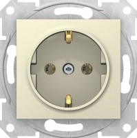 Photos - Socket Schneider Sedna SDN3000547 beige