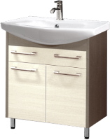 Photos - Washbasin cabinet Moydodyr Krokus 75-F 