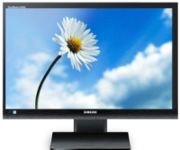 Photos - Monitor Samsung S24A450BW 24 "  black