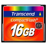 Photos - Memory Card Transcend CompactFlash 133x 16 GB