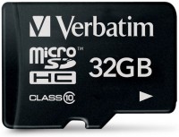 Photos - Memory Card Verbatim microSDHC Class 10 32 GB