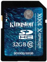 Memory Card Kingston SDHC 100x Class 10 32 GB