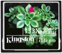 Photos - Memory Card Kingston CompactFlash Elite Pro 133x 16 GB