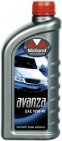 Photos - Engine Oil Midland Avanza 10W-40 1 L