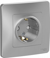 Photos - Socket Schneider Blanca BLNRS001113 silver