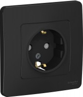 Photos - Socket Schneider Blanca BLNRS001116 black