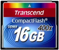 Memory Card Transcend CompactFlash 400x 16 GB