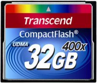 Photos - Memory Card Transcend CompactFlash 400x 32 GB