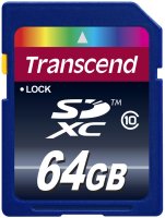 Photos - Memory Card Transcend SD Class 10 64 GB