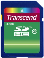 Photos - Memory Card Transcend SDHC Class 4 8 GB