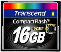Photos - Memory Card Transcend CompactFlash 300x 16 GB