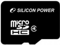 Memory Card Silicon Power microSDHC Class 4 4 GB