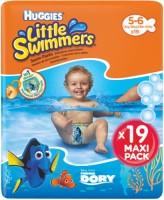 Photos - Nappies Huggies Little Swimmers 5-6 / 19 pcs 