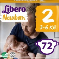 Photos - Nappies Libero Newborn 2 / 72 pcs 